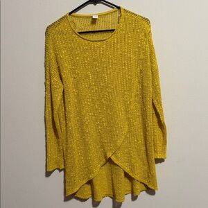 Women’s CY Fashion yellow sweater